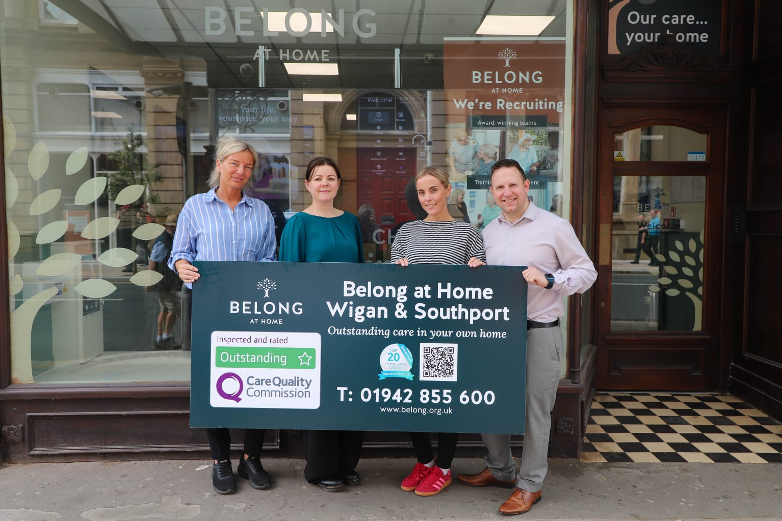 Belong at Home Southport has been rated Outstanding by the CQC