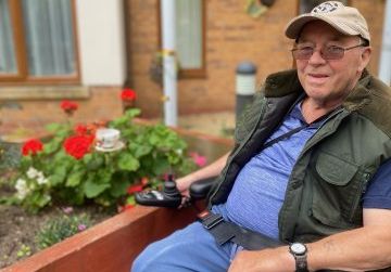 Asset - Ken Edwards, 74, resident of Patriot Household and Chief Gardener at Belong Crewe! 