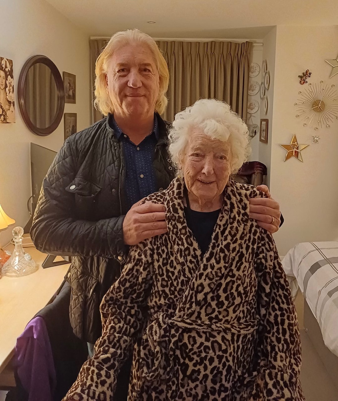 Asset -Jim Brooks and his mother Pat