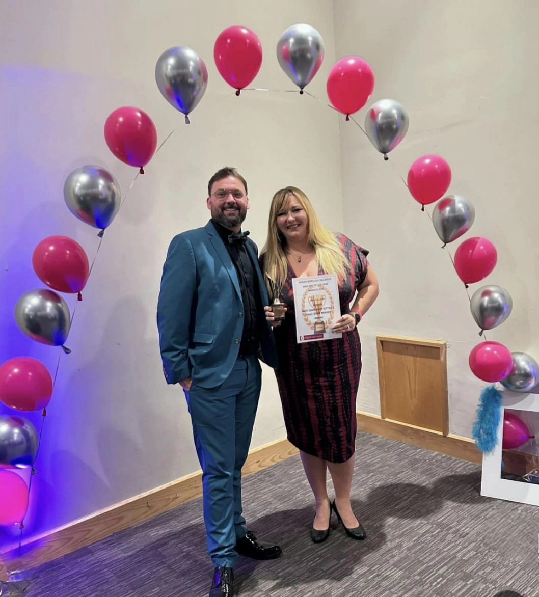 Asset - Pictured: Belong Atherton Experience Coordinator Kim Calland with her award