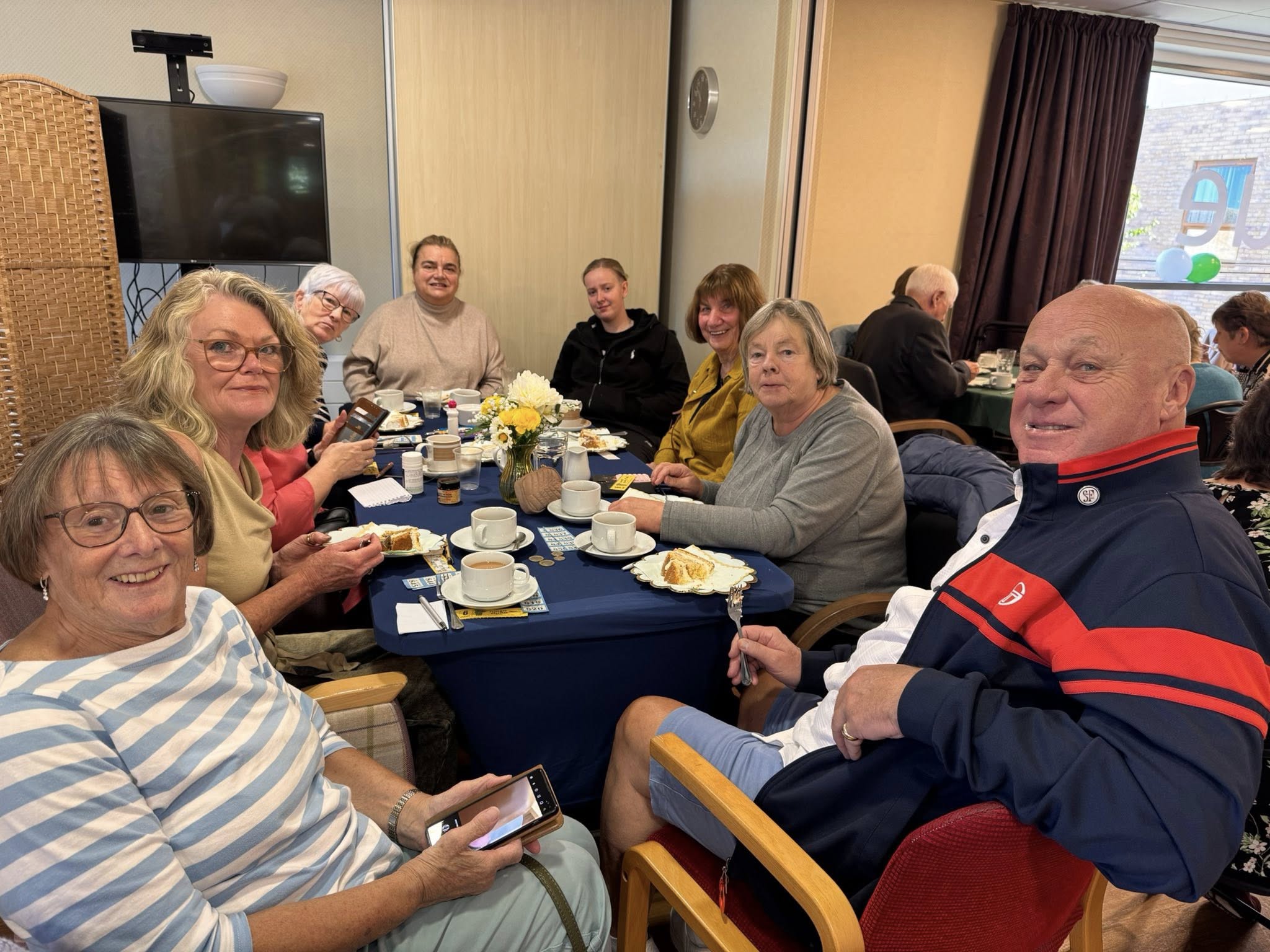 Asset - Pictured: Belong Wigan welcomed Platt Bridge Community Centre for the Macmillan World's Biggest Coffee Morning 