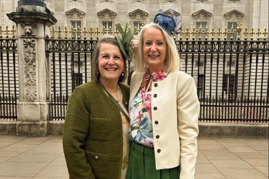 Pictured: (L-R) Angela Luckett and Carolyn Ball represent Belong Morris Feinmann at the Palace.