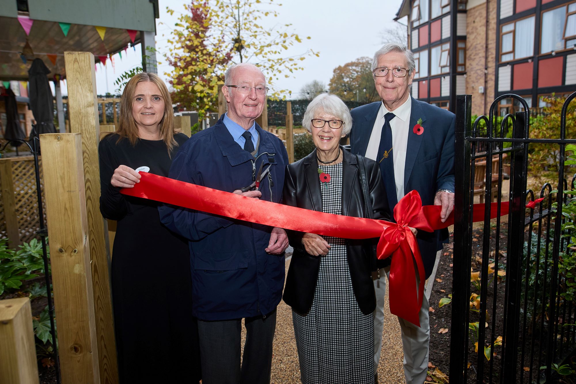 Asset - photo 1. (left to right) Belong Macclesfield general manager Cheryl Davies with friends of Beryl, Ron Oldham and Anthea and Ken Lee.