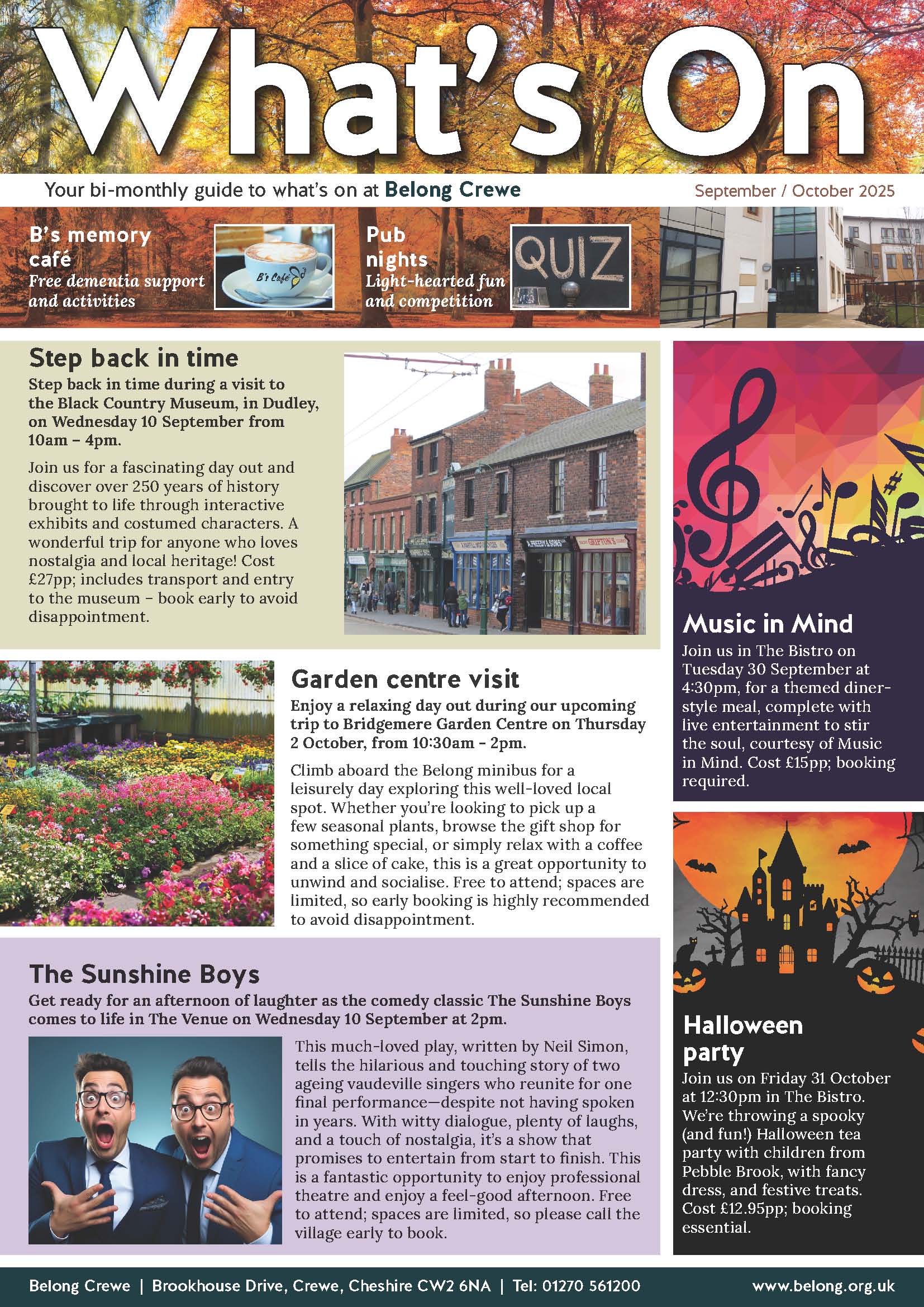 Asset - Belong Crewe - What's On September / October 2025 jpg