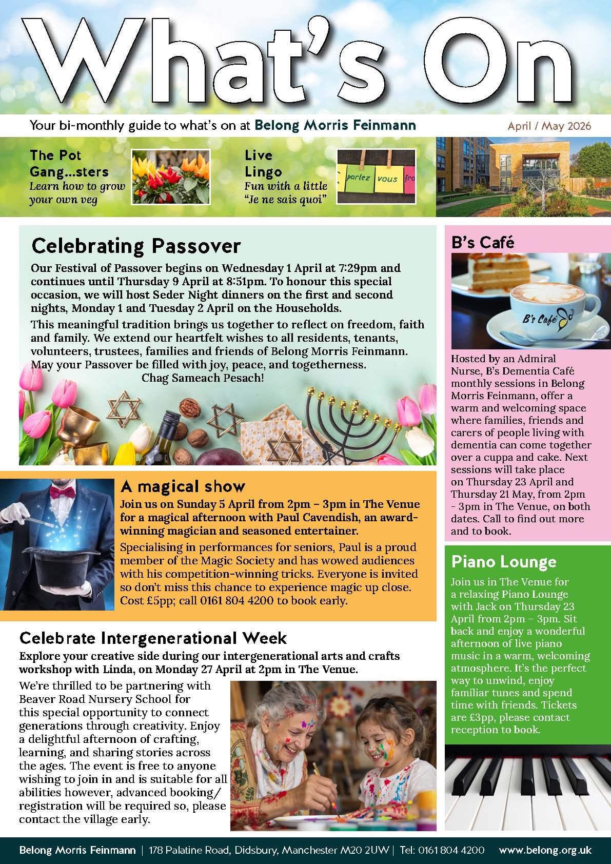 Asset - Promo Item - Belong Morris Feinmann - What's On April - May 2026 jpg