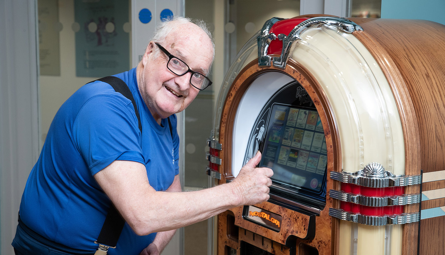 Belong Newcastle-under-Lyme in The Venue with the jukebox