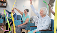 Belong Newcastle-under-Lyme in The Venu chair exercise
