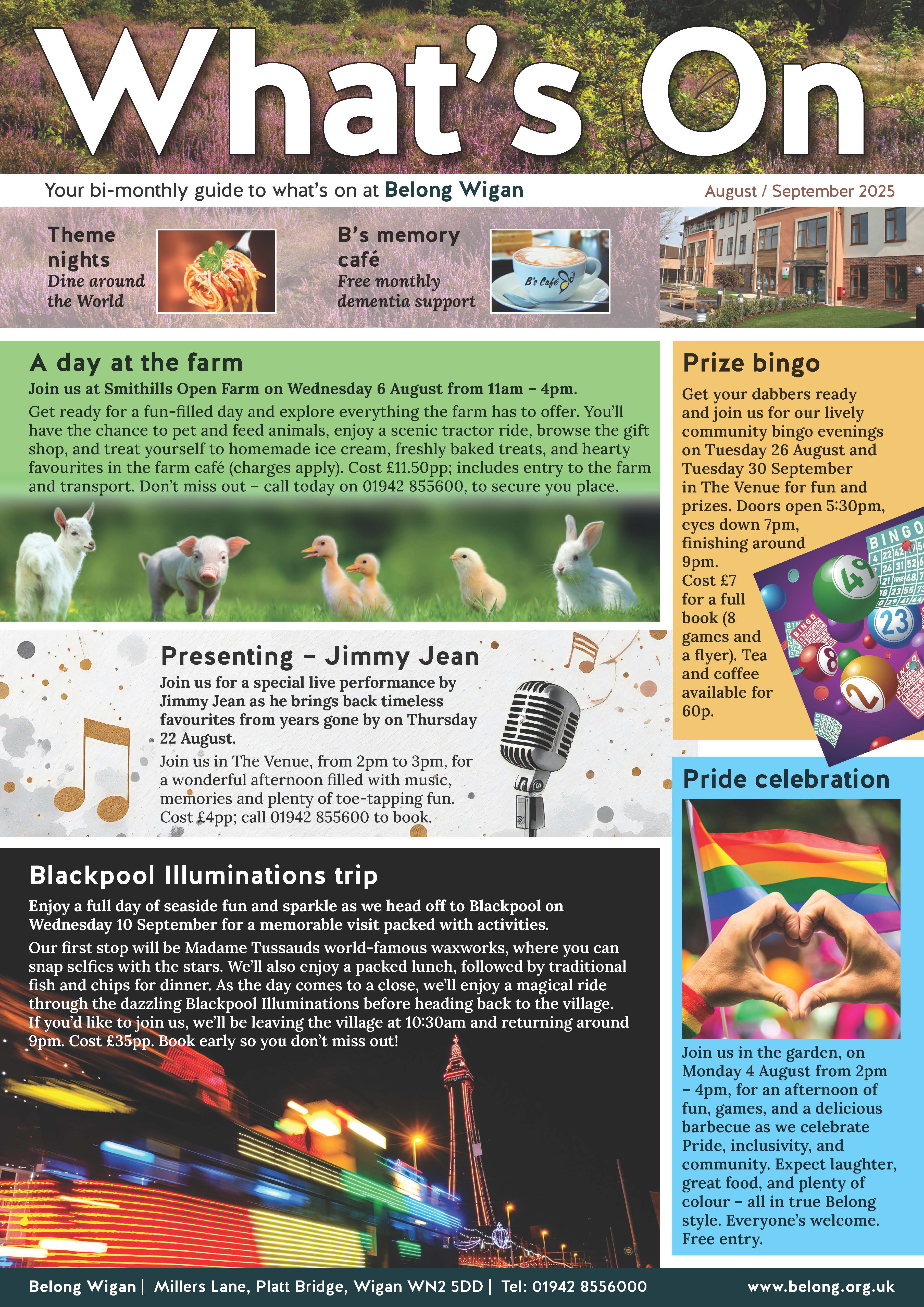 Asset - Belong Wigan - What's On August / September 2025 jpg