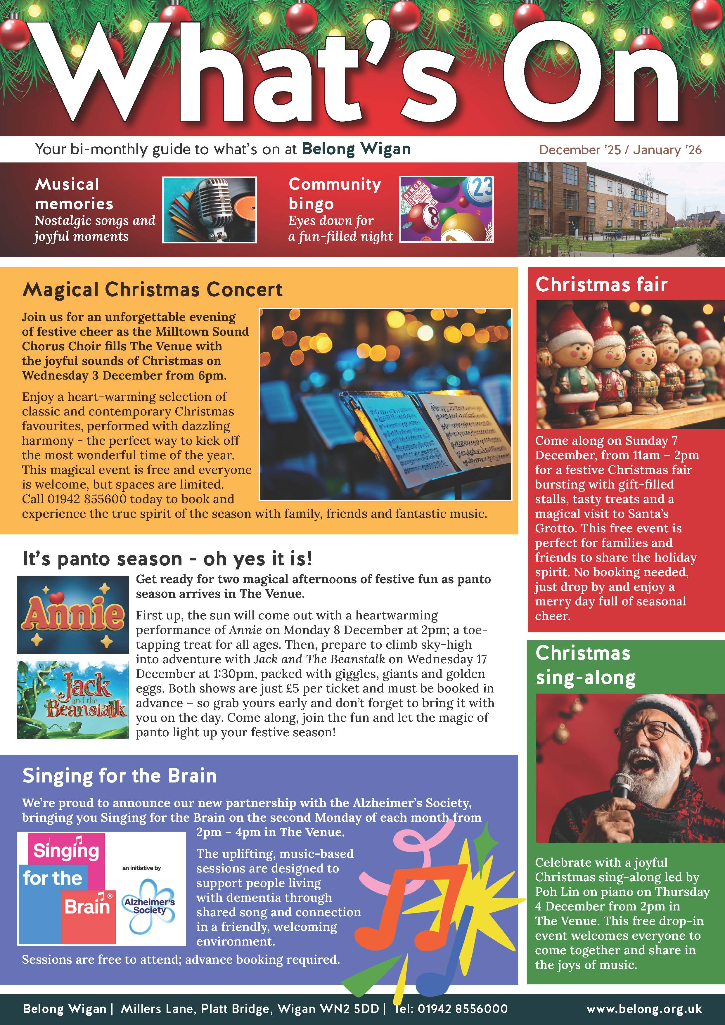 Asset - Belong Wigan - What's On December 2025 / January 2026 jpg