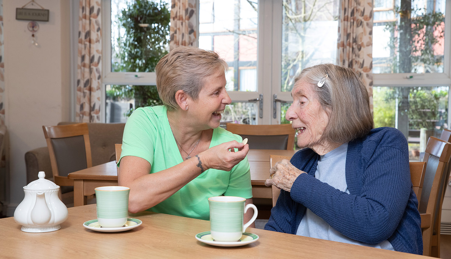 Belong Macclesfield Carer and resident