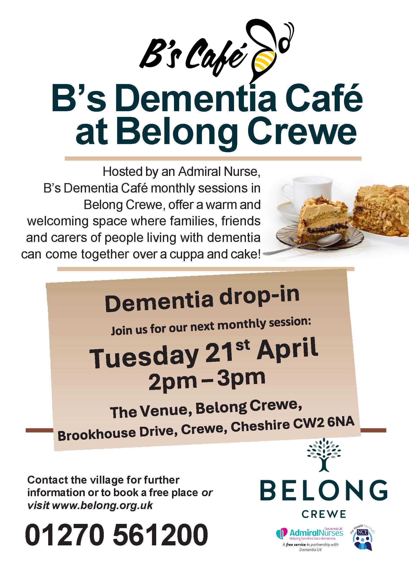 Asset - Belong Crewe - B’s Dementia Café - 21st April 2026 jpg