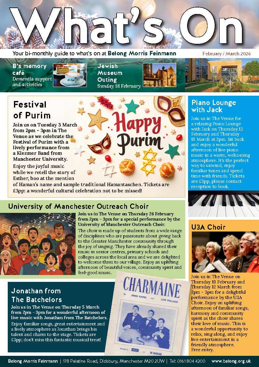 Asset - Belong Morris Feinmann - What's On February / March 2026 jpg