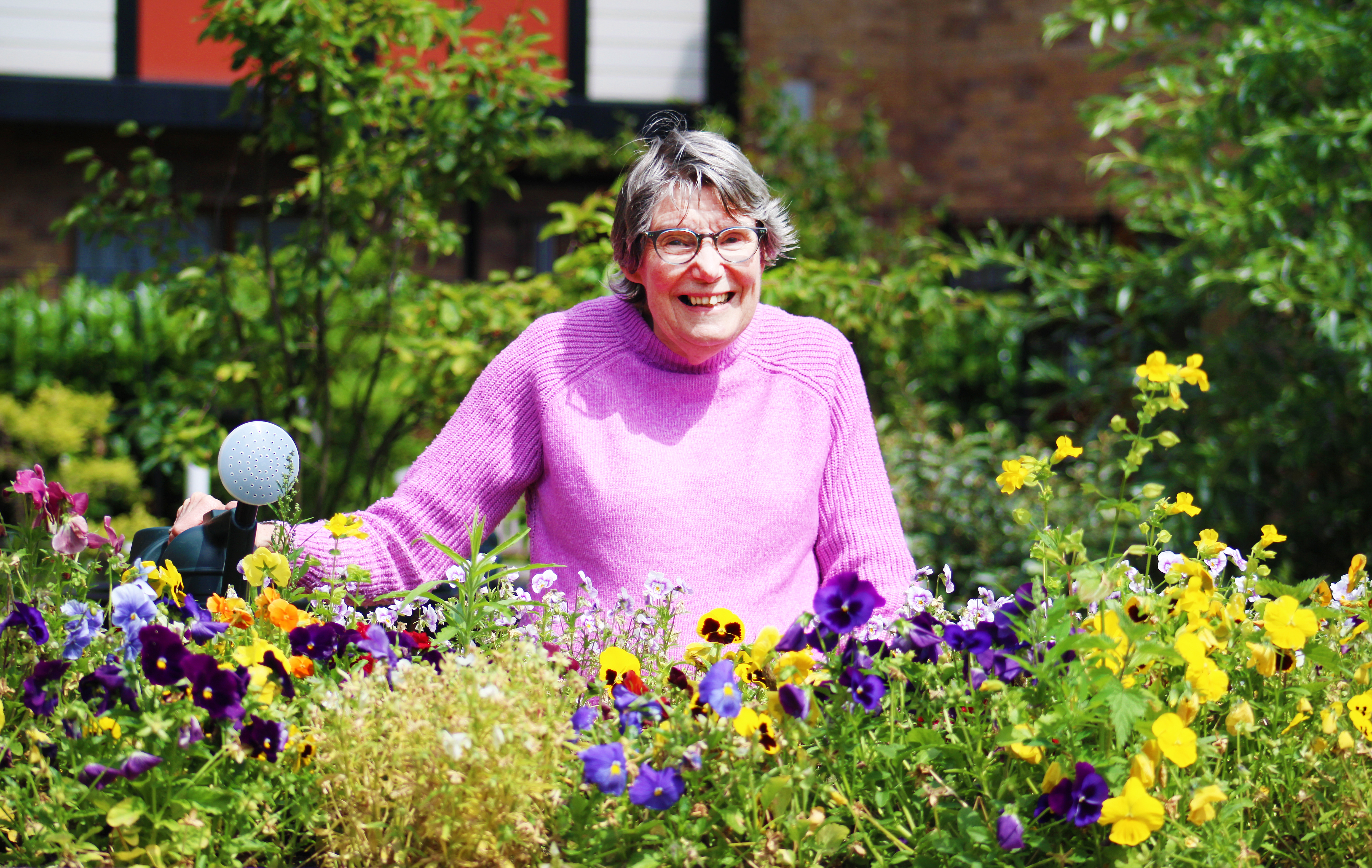 Asset - Belong Macclesfield - Elaine in the garden
