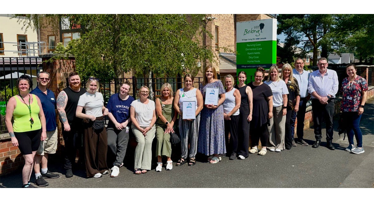 Belong at Home Macclesfield Homecare.co.uk Award 2026