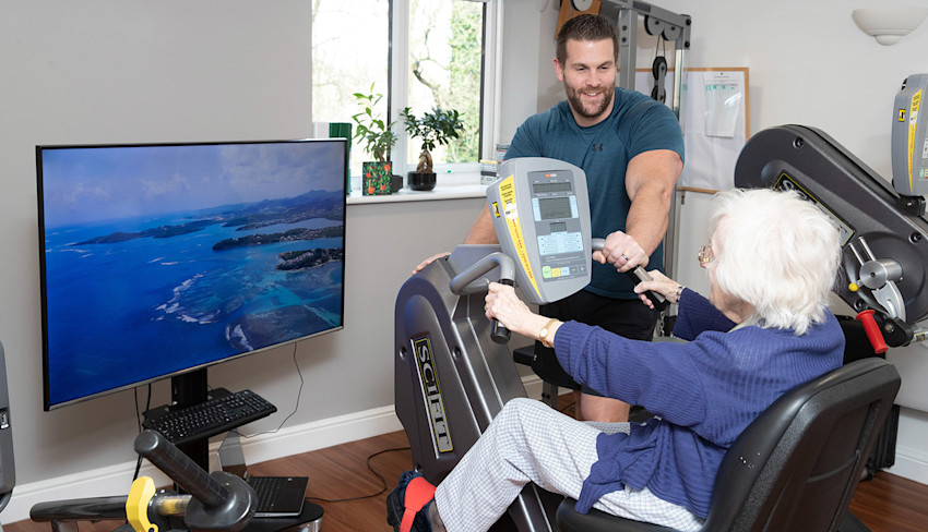 Belong Macclesfield exercise bike in The Gym