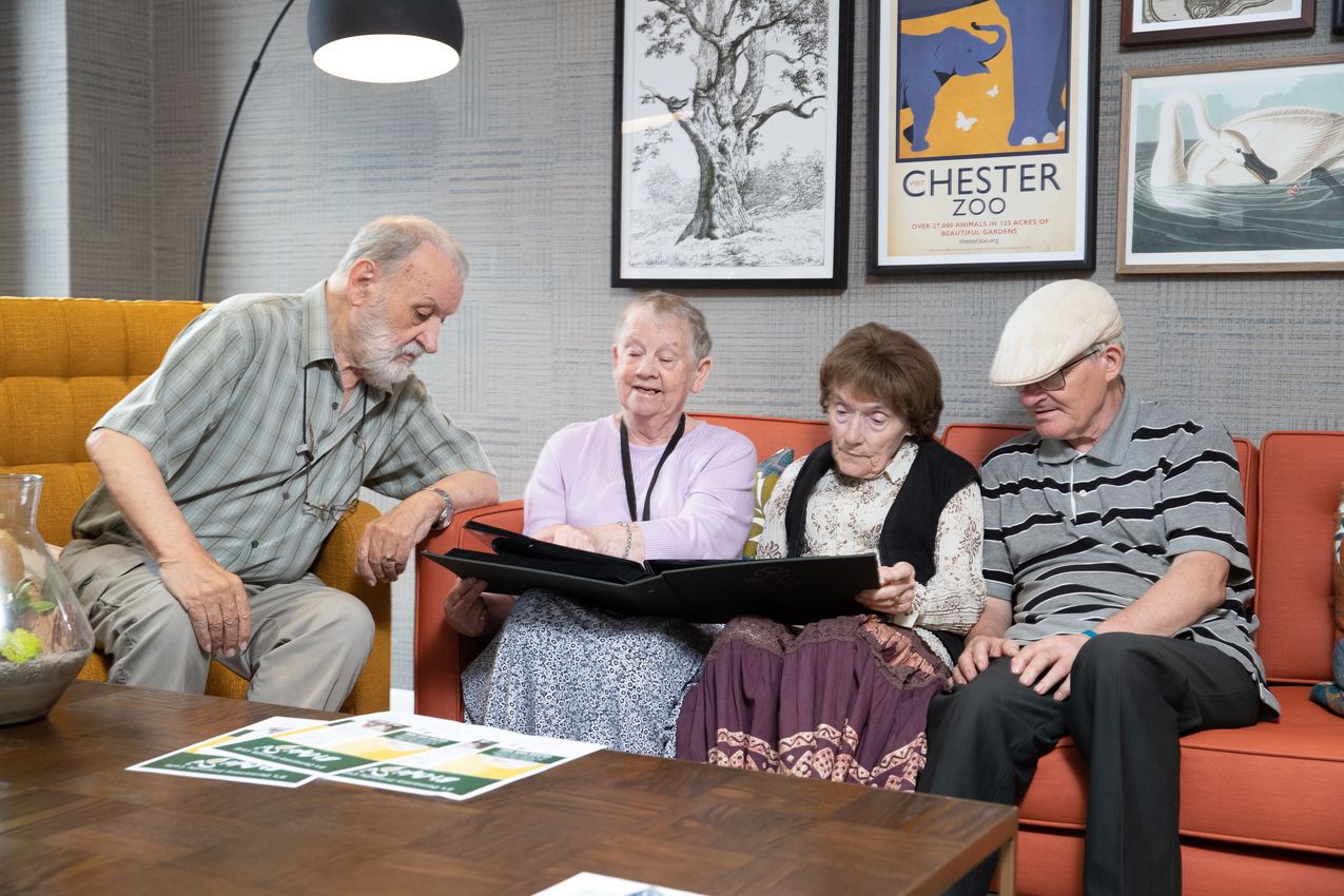 Belong Chester - friends in reception