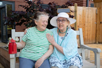 Belong Chester - Friends in the garden