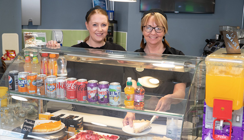 Belong Atherton Bistro Assistants behind counter