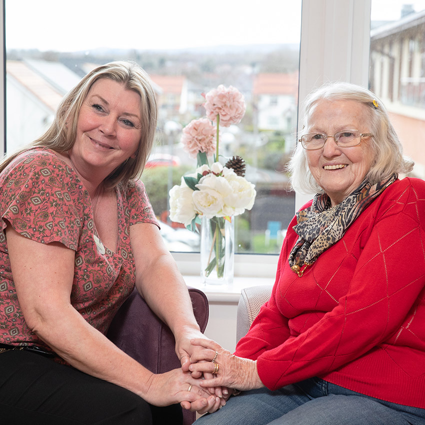 Nurse with tenant Belong Atherton