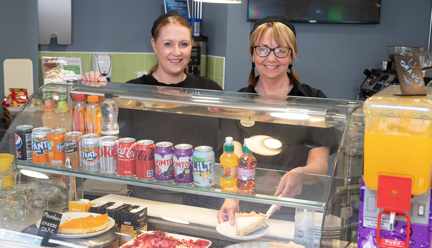 Belong Atherton Bistro Assistants behind counter