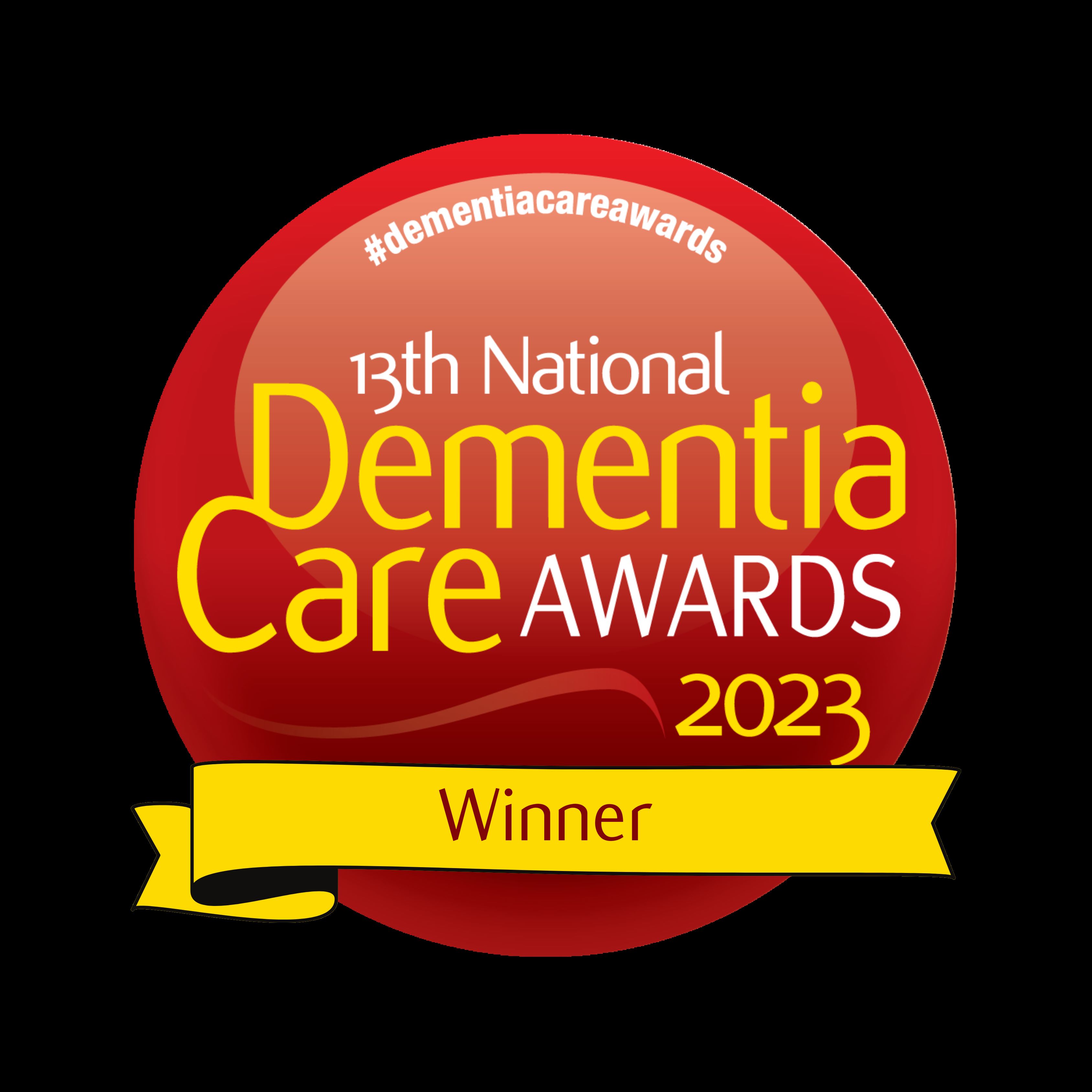 Dementia Care Awards Logo - 2023