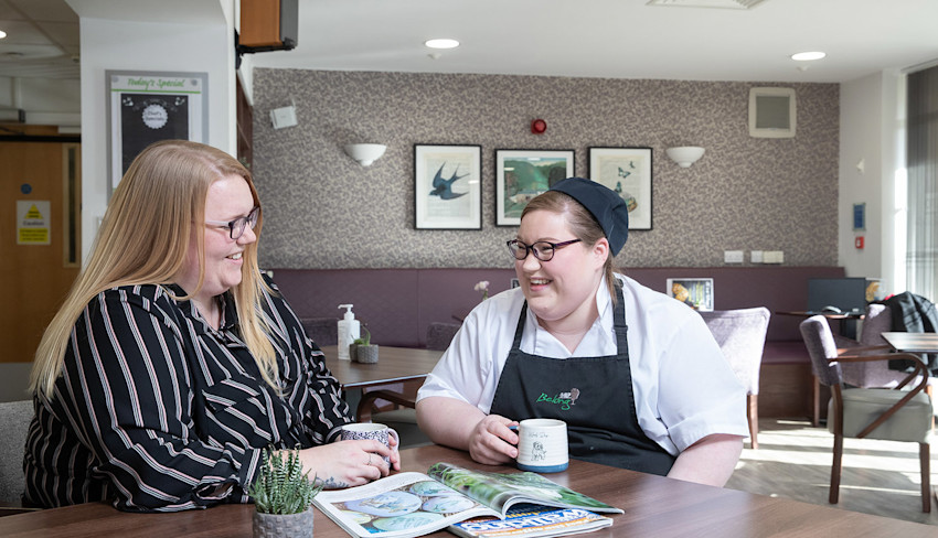 Belong Macclesfield friends in The Bistro