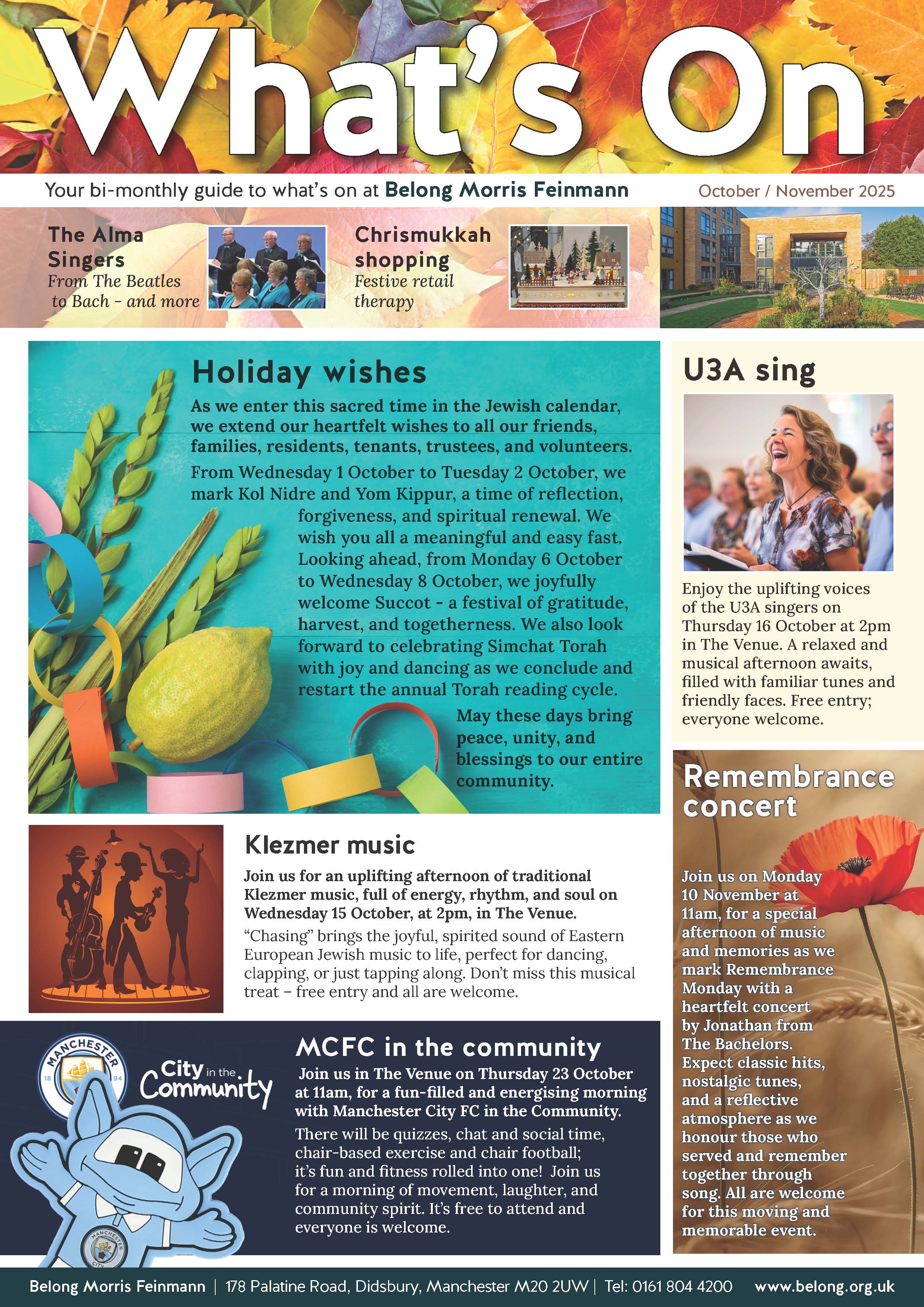 Asset - Belong Morris Feinmann, Didsbury - What's on October / November jpg