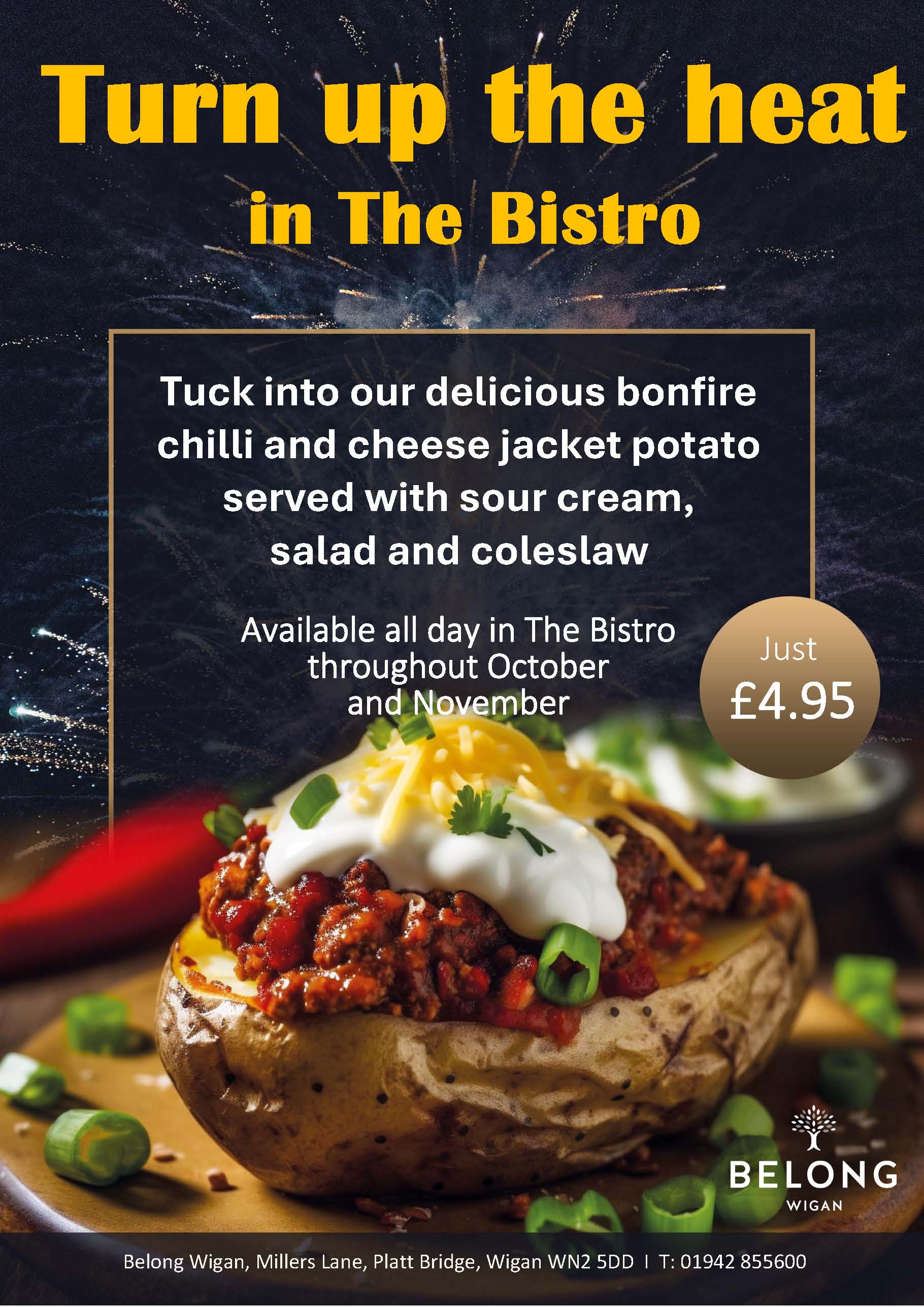 Asset - Belong Wigan - Bistro Special - bonfire chilli and cheese jacket potato