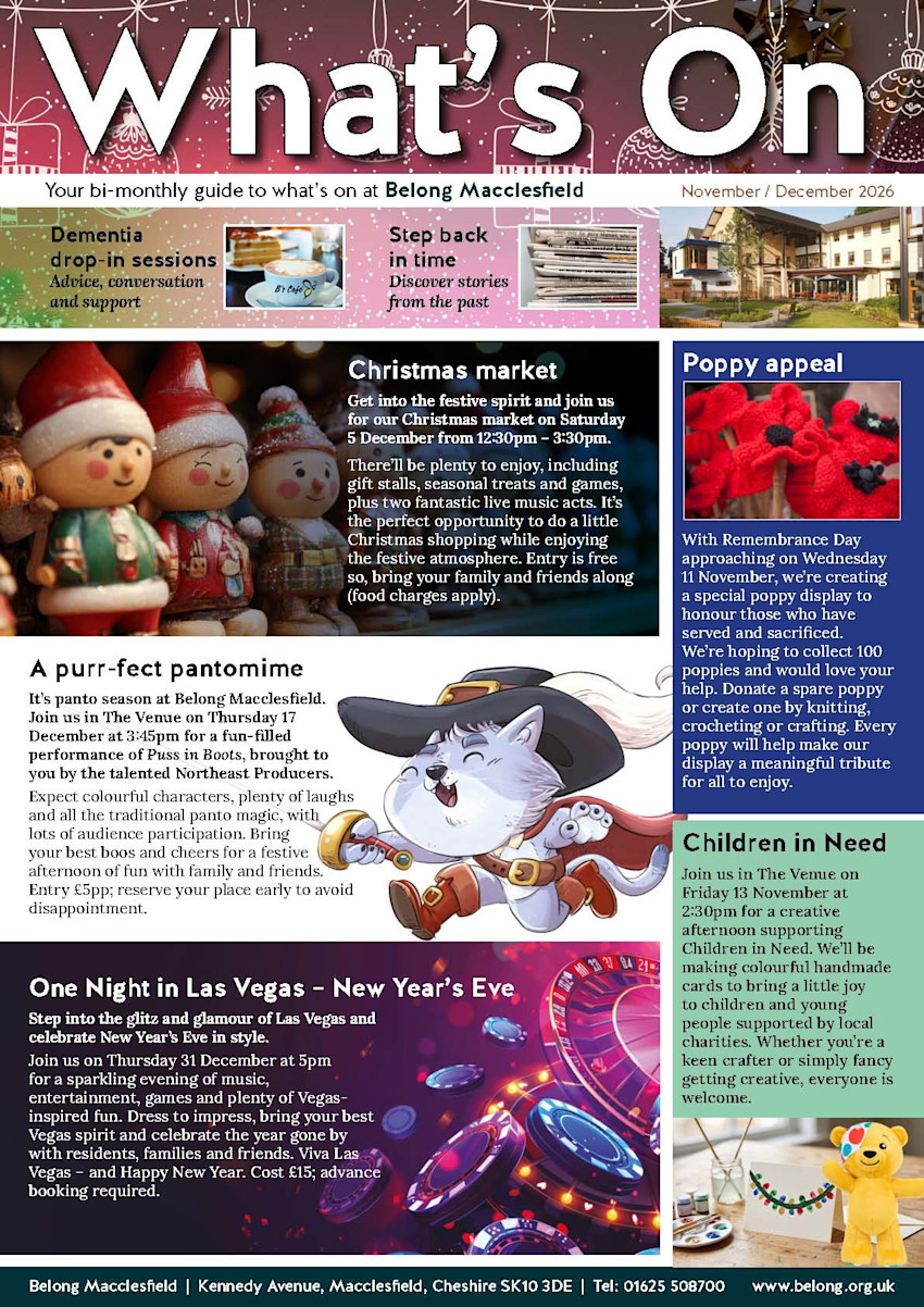 Asset - Promo Item - Belong Macclesfield - What's On November - December 2026 jpg