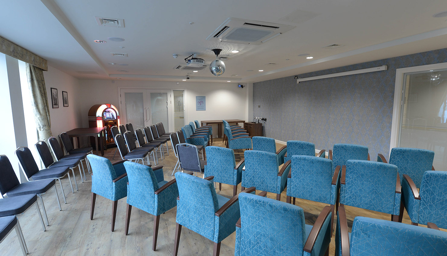Asset - Belong Newcastle-under-Lyme - The Venue seats laid out