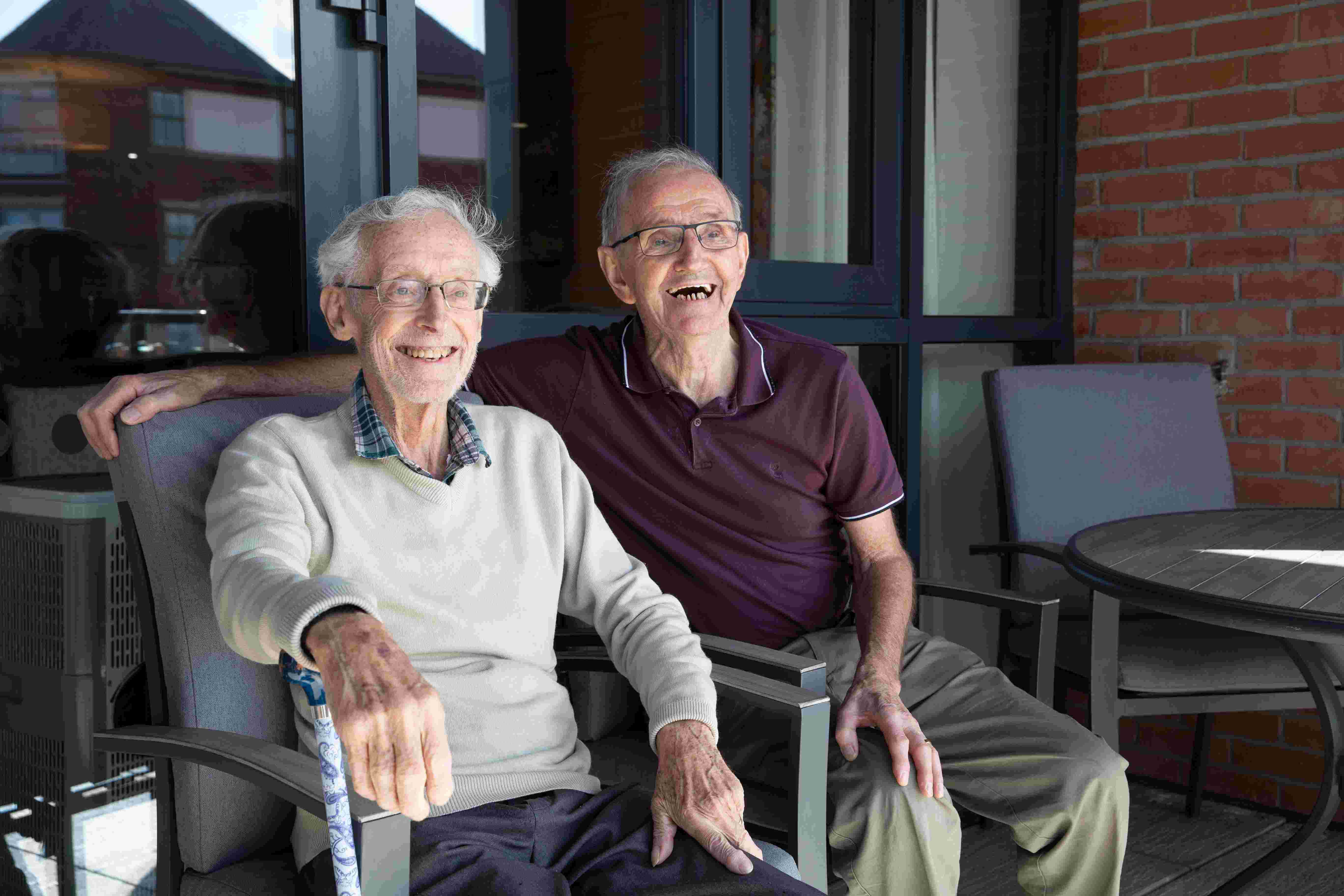 Asset - Belong Chester - Two Gents on the balcony