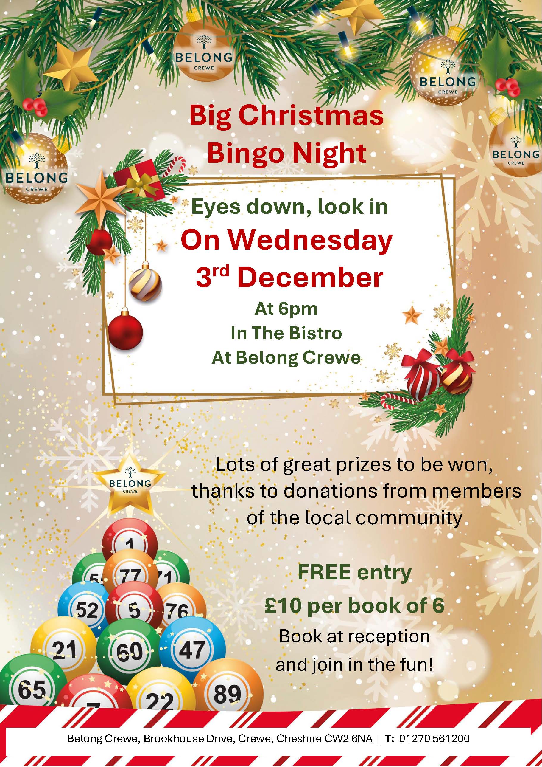 Asset - Belong Crewe - Big Christmas Bingo Night