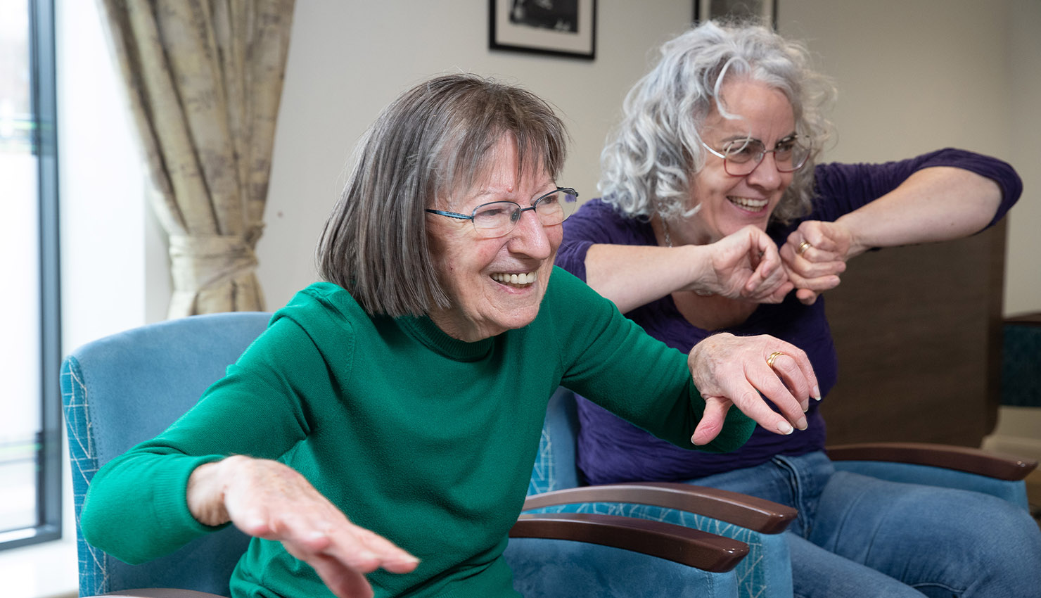 Belong Newcastle-under-Lyme chair exercise in The Venue