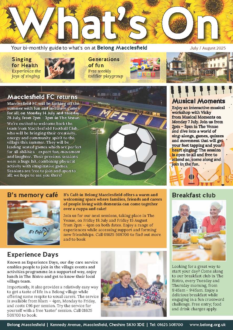 Asset- Belong Macclesfield - What's On July / August 2025 jpg