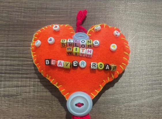 Belong and Beaver Road Primary School's Mexican heart jpeg