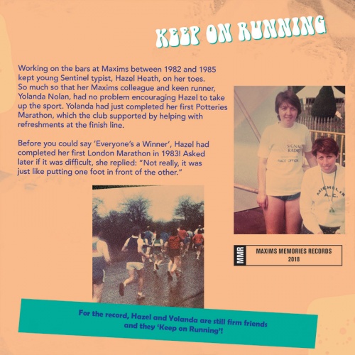 keep on running back