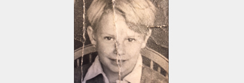 Pictured: Paddy Markham who attended school here in 1956