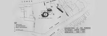 Excavations to uncover Pot Ovens and pottery carried out at the rear of the ‘Placemate’