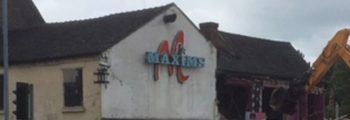 Maxims closes and gradually falls into disrepair